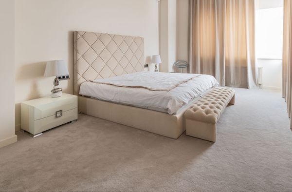 Cozy bedroom carpet in St. Peters, MO. Cozy bedroom carpet in St. Peters, MO.